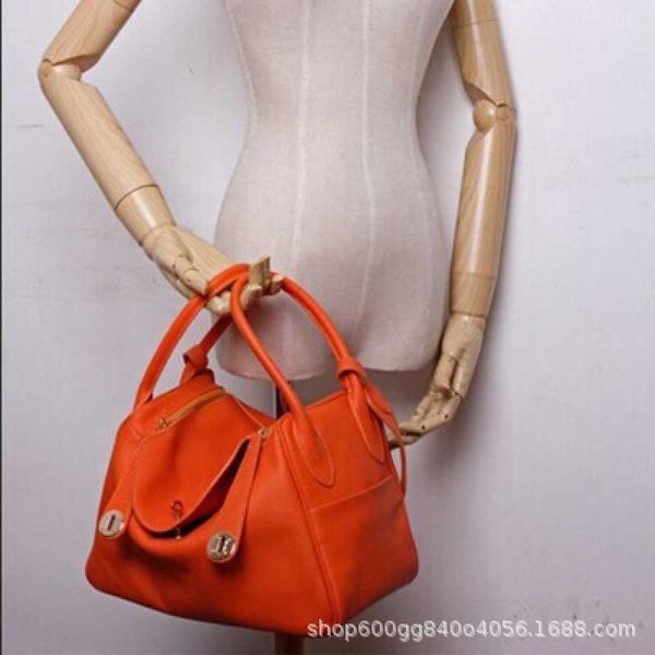 

bags original designer high-grade luxury leather lindys bag underarm small women's new versatile pillow single shoulder cross-body 10 6