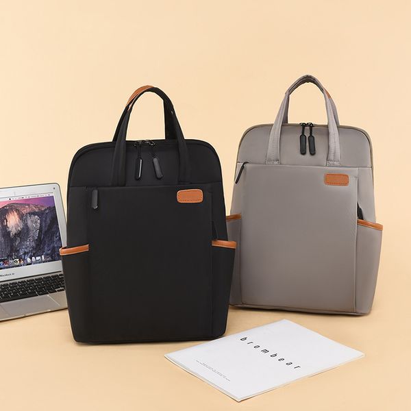 

women men backpack style genuine leather fashion casual bags small girl schoolbag business lapbackpack charging bagpack rucksack sport&outdo