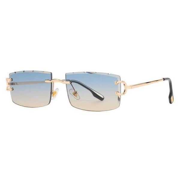

sunglasses new sunglasses new polygon frameless cutting edge fashion sunglasses net red same personalized curved leg sunglasses women's, White;black
