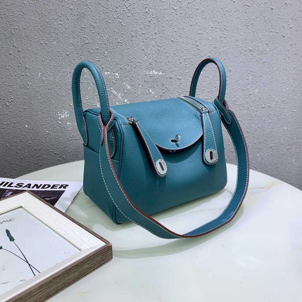 

large-capacity luxury bags original designer lindys bag selling leather pillow litchi pattern single-shoulder diagonal female 2 ueis