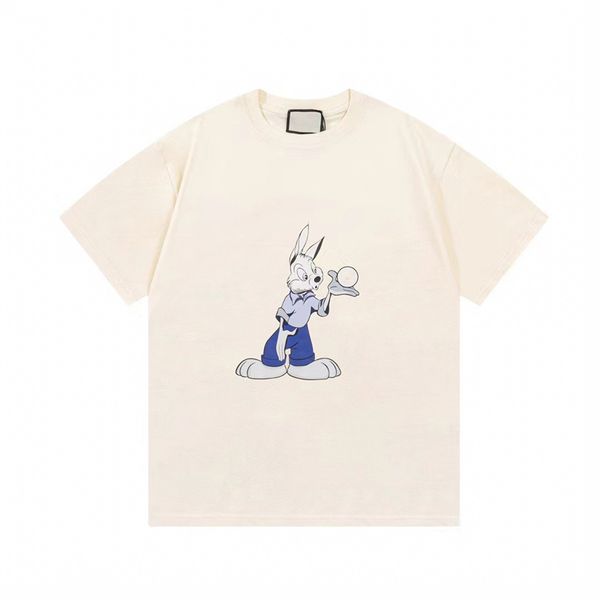 

men's littlebear printing t-shirts gu designer tshirt high-quality short-sleeved fabric quick-drying anti-wrinkle quality tshirts 10 sl, White;black