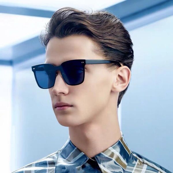 

hd nylon polarized sunglasses fashion mens ultra-light ultra-thin sunglasses large frame lightweight popular lightweight, Silver