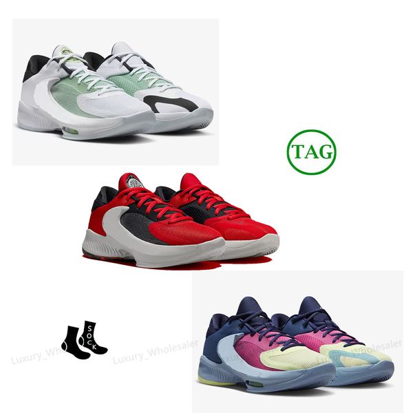 

buy freak 4 university red shoes for sale men women white basketball shoes sport shoe trainner sneakers us7-us12