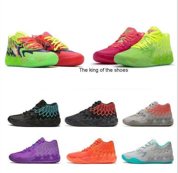 

2023lamelo shoes 2023 new men designer basketball shoes mb.01 lamelo ball buzz city rick and morty galaxy rock ridge volt blast trainer mens