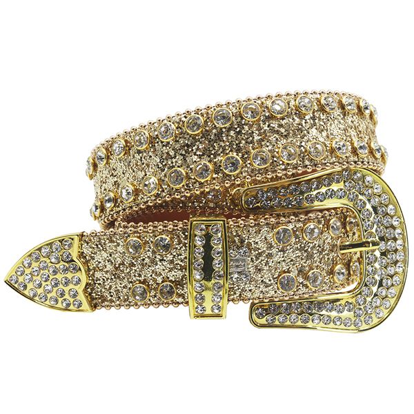

punk bb rhinestone simon western belt luxury brand studded belts for men strap diamond bling white belts cowgirl cowboy for jeans y2k, Black;brown