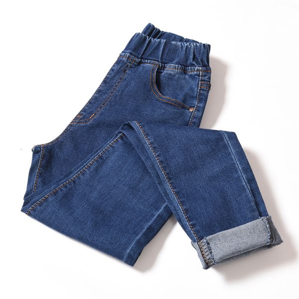 

women's jeans jeans woman high waist skinny black blue pocket mom denim pencil pant 230310