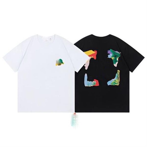 

mens t shirs summer womens designers shirs loose offs tees brands man casual shir luxurys clohing sree couple shir sleeve, White;black
