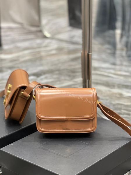 

designer bag tote one shoulder bag clamshell bag fashion crossbody bag toothpick print cowhide classic small square bag nude pink gold buckl