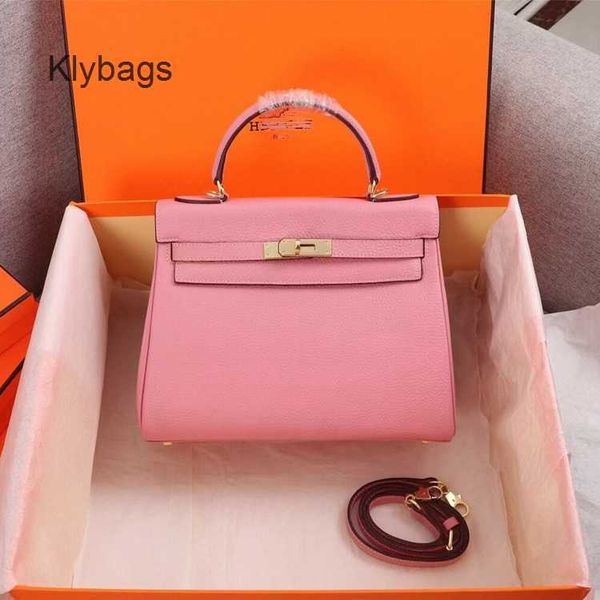 

lychee bags leather hermas kellies h bag home 2023 grain cowhide womens real single shoulder messenger handbag 7t9d
