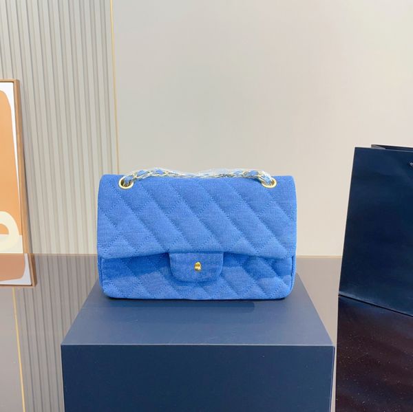 

designer bags luxurys handbags crossbody bags purses woman denim handbag women luxury chain shoulder bag fashion diamond lattice cross body