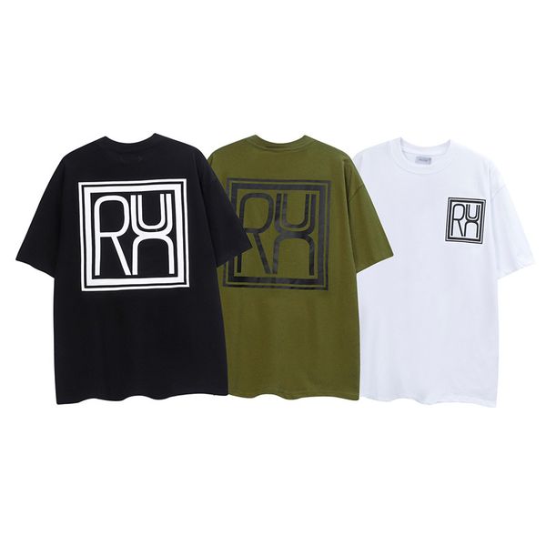 

rhude mens designer t shirt beach chair tee graphic tee t-shirt features rhude script logo ambroidered t-shirt custom-fit vintage cotton sho, White;black
