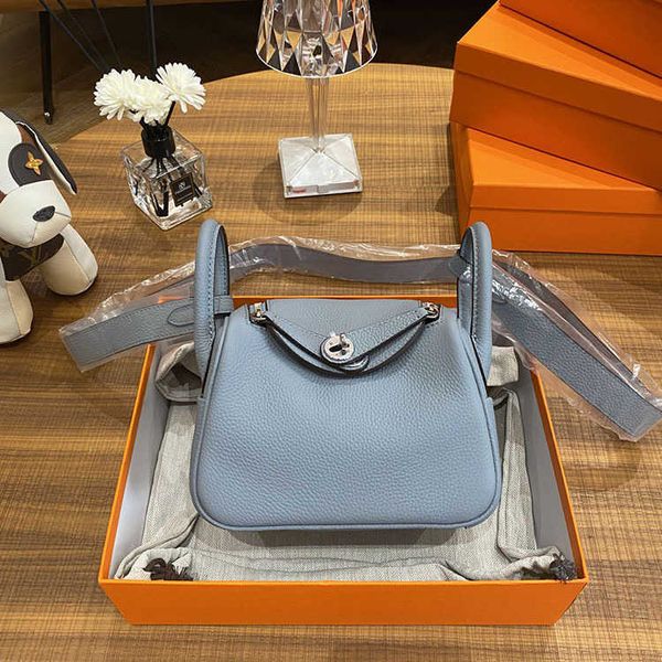 

designer original luxury togo bags pilindys bag women's high-grade headfelt cowhide 2023 new single-shoulder cross-body doctor's p