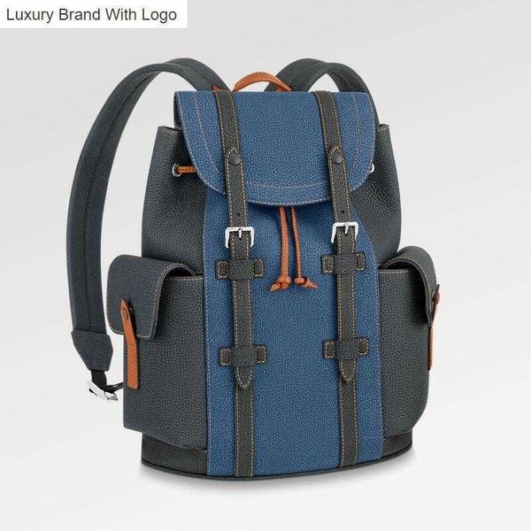 

l bag 2023 handbags bags 5a m21373 chriser pm backpack taurillon cowhide leather for women with dust bag l1xm, Black