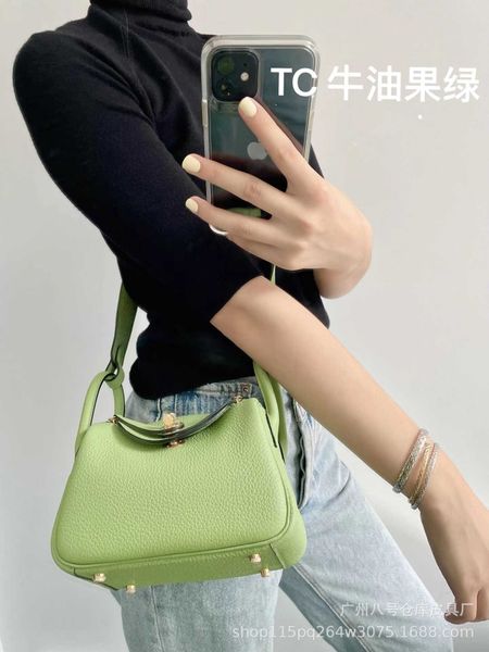 

genuine luxury designer bags original leather women's bag lindys mini small cross-body layer togo one-shoulder portable doctor 4 q66e