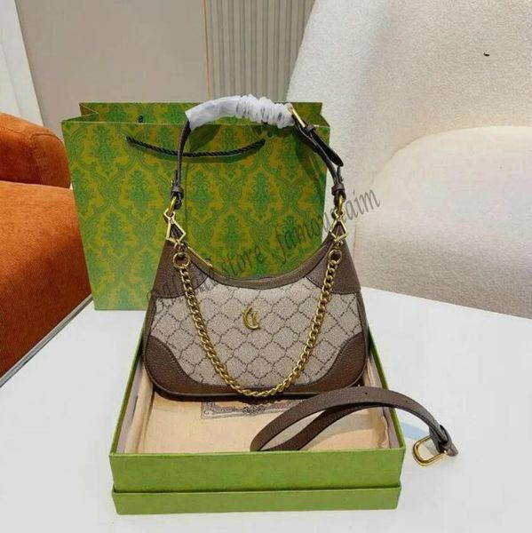 

aphrodite designer bags shoulder bag designer chain wallet women half moon underarm crossbody handbag lady messenger totes purse hobo womens