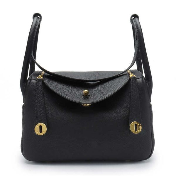 

designer original luxury new bags layer cow leather lychee pattern lindys bag doctor shoulder hand pillow gold buckle 3ogp