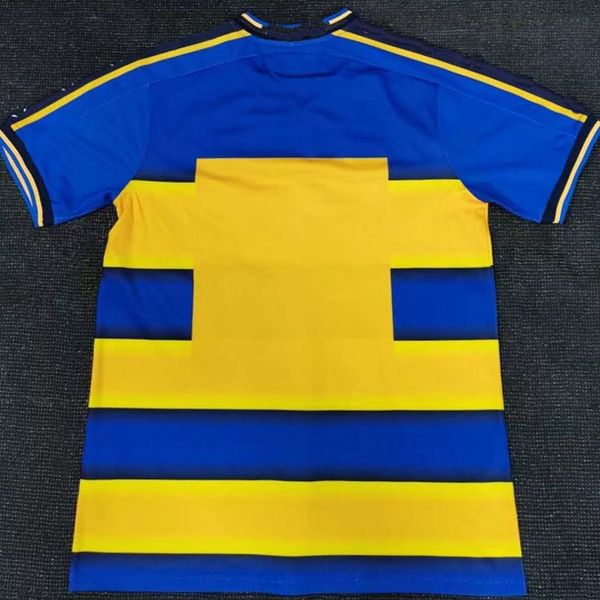 

1998 1999 parmas retro soccer jerseys home 98 99 00 01 02 03 baggio crespo cannavaro away football jersey stoichkov thuram classic vintage s, Black;yellow