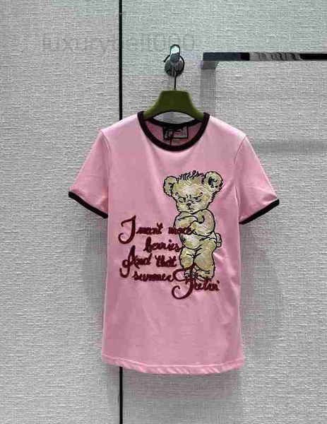 

women's t-shirt designer milan runway 2023 new spring summer o neck short sleeve print tees brand se style 9lab, White