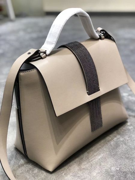 

waist bags genuine leather beads embellished casual bag 230310