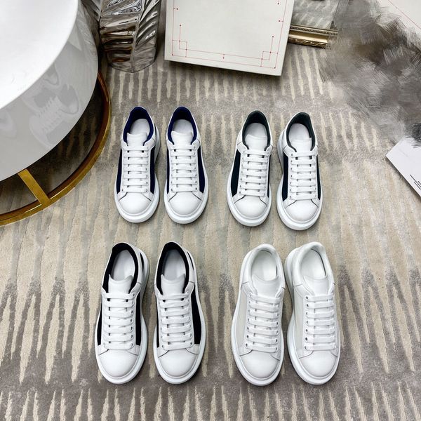 

designer sneakers trainer casual shoes vintage platform trainers denim monograms shoe canvas leather sneaker, Black