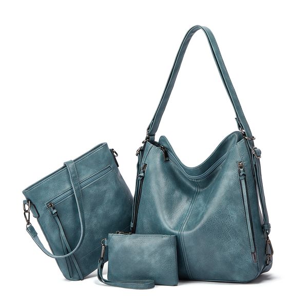 

hbp fashion versatile women's bag leisure backpack outdoor large capacity handbag 3-piece design