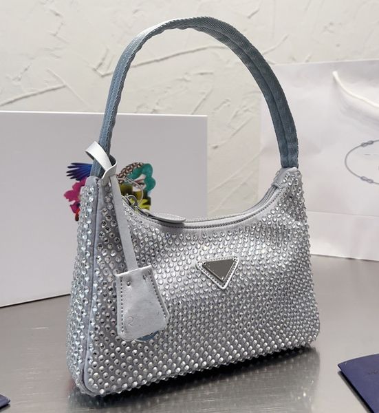

ladies shoulder hobo bag handbags for women designer re nylon woven handle handbag underarm half moon coin purse phone bags p small shopping