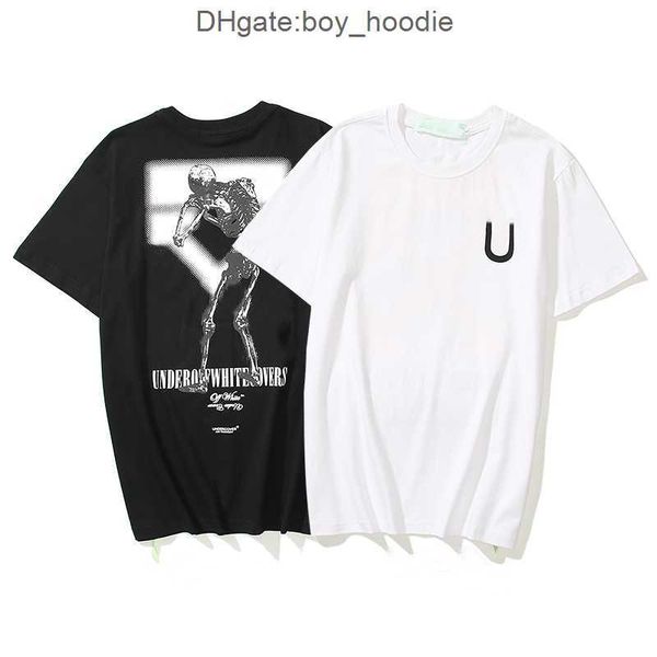 

off men's t-shirts offs white irregular arrow summer finger loose casual short sleeve t-shirt for men and women printed letter x on the, White;black