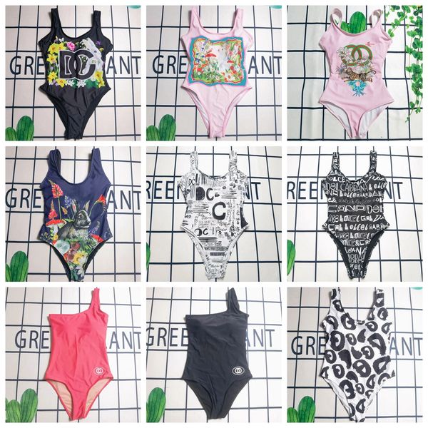 

women brand bikini fashion letter print swimwear bathing suit, White;black