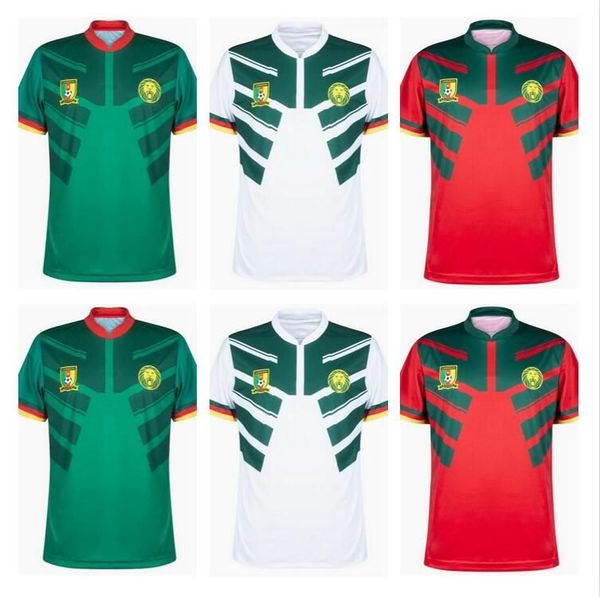 

2022 cameroon soccer jerseys iran mehdi taremi aboubakar ondoua hongla bahoken onana 23 n'koudou toko.ekambi choupo-moting jahanbakhsh, Black;yellow