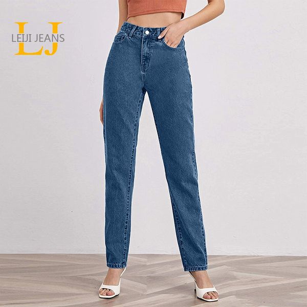 

women s jean s plus size high waisted harem 5xl 6xl ladies boyfriend denims curve black women denim pants 230309, Blue