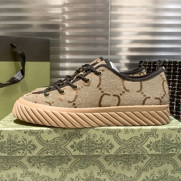 

men women designer striped casual shoes canvas fashion vintage sneaker popular luxury floral lace-up classic outdoor shoe walking shoes, Black