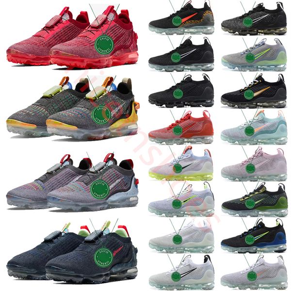 

2023 running shoes men women vapourmax triple black white pure platinum monochrome sneakers volt hyper royal zebra oreo wolf grey volt teal