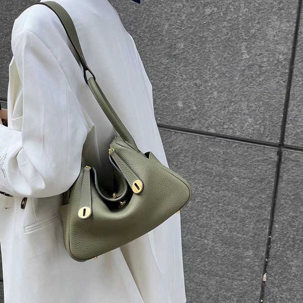 

designer luxury bags bag2023 original classic tc head layer cowhide lindys bag doctor women one-shoulder portable medicine 4 7glf