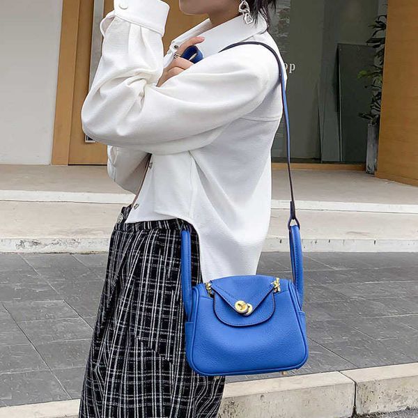 

jinyan luxury bags original designer bag2023 lindys mini layer cow leather togo women's single shoulder messenger doctor's 8 qzvx
