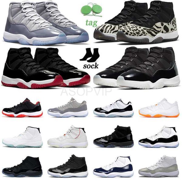 

designer shoes11 11s men basketball shoes jumpman animal instinct bred cool grey concord cap and gown legend gamma blue citrus mens women tr