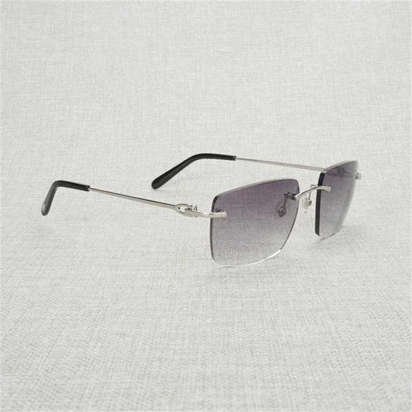 

sunglasses vintage rimless big square sunglasses men oversize glasses frame women eyeglasses shades oculos gafas for driving outdoor 011bkaj, White;black
