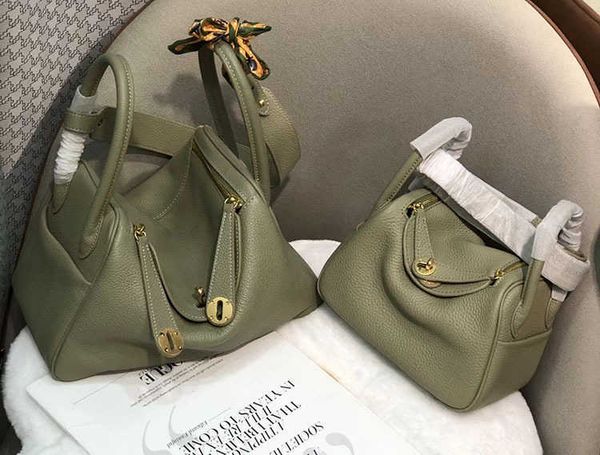 

bags original designer lindys luxury bag togo head layer cowhide underarm large capacity pure leather portable one-shoulder doctor e4gc