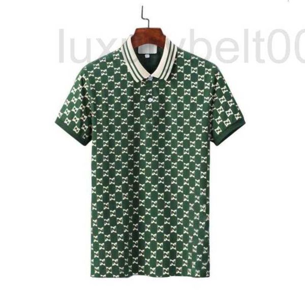 

men's polos designer luxury shirts casual fashion snake bee print embroidery t shirt high street mens b2y4, White;black