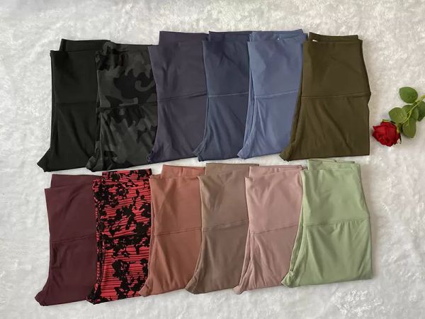 

pure color female leggings fitness yoga pants of tall waist aligned to wear tight pants elastic body fitness girl - tight seamless yoga exer