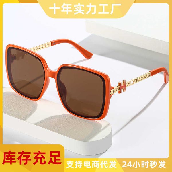 

2022 fashion isn new sunglasses men h family women chain feet, White;black