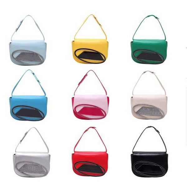 

evening bags dwiray luxury white women handle purse half round design brand leather underarm flap shoulder bag fashion tote handbags r230210