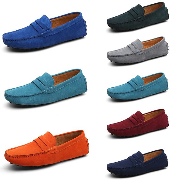 

men casual shoes solid color black breathable leisure silvers taupe dlives brown blue grey jogging walking low softs multi leather mens snea