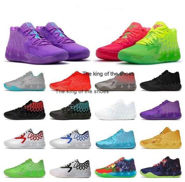 

lamelo shoes 2023lamelo shoes lamelo ball 1 mb.01 men basketball shoes rick morty rock ridge red queen city not from here lo ufo buzz city b, Black