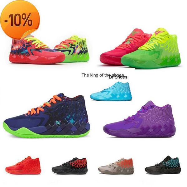 

2023lamelo shoes og2023 mens lamelo ball mb 01 basketball shoes rick morty red green galaxy purple blue grey black queen buzz city melo snea