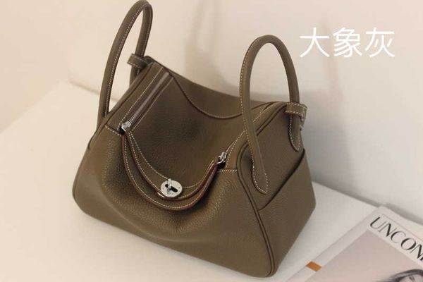 

new luxury bags original designer swift cow leather hand-stitched wax thread lindys bag mini doctor's headband single-shoulder cross-bo