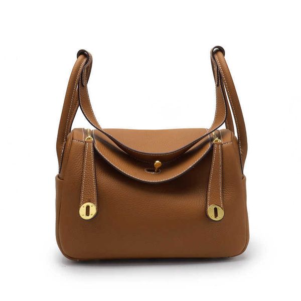 

bags original designer new brand layer cow leather lychee pattern lindys bag doctor shoulder hand pillow gold buckle 2 twf1