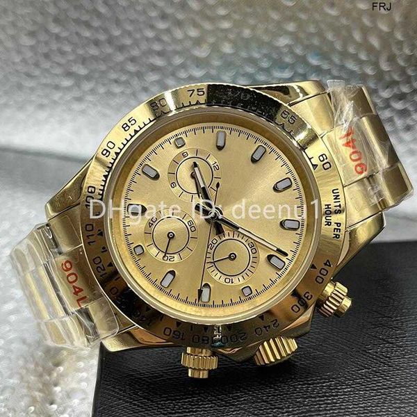 

luxury mens watch rolax mechanical automatic watch 40mm black ceramic bezel 904l stainless steel white disc bracelet foldover clasp water re, Slivery;golden