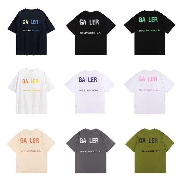 

mens t shirts galleryse depts men womens t-shirts mans streetwear designer tee galleres short sleeve luxurys clothing multicolor tees clothe, White;black