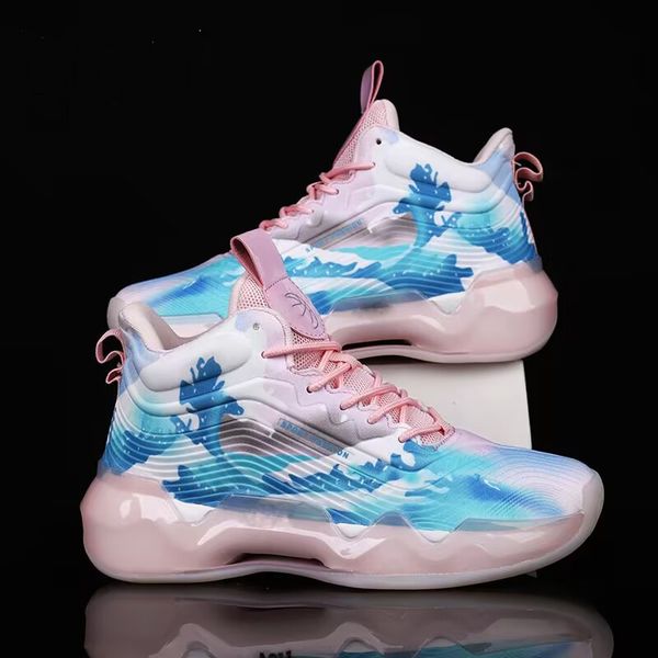 

men's and women's trend basketball shoes sports starry sky bright series kt