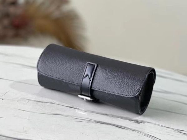 

5a cosmetic evening bags m47530 3 watch case momogran canvas clutch shoulder handbags wallet on chain luxury purses for women with dust bag